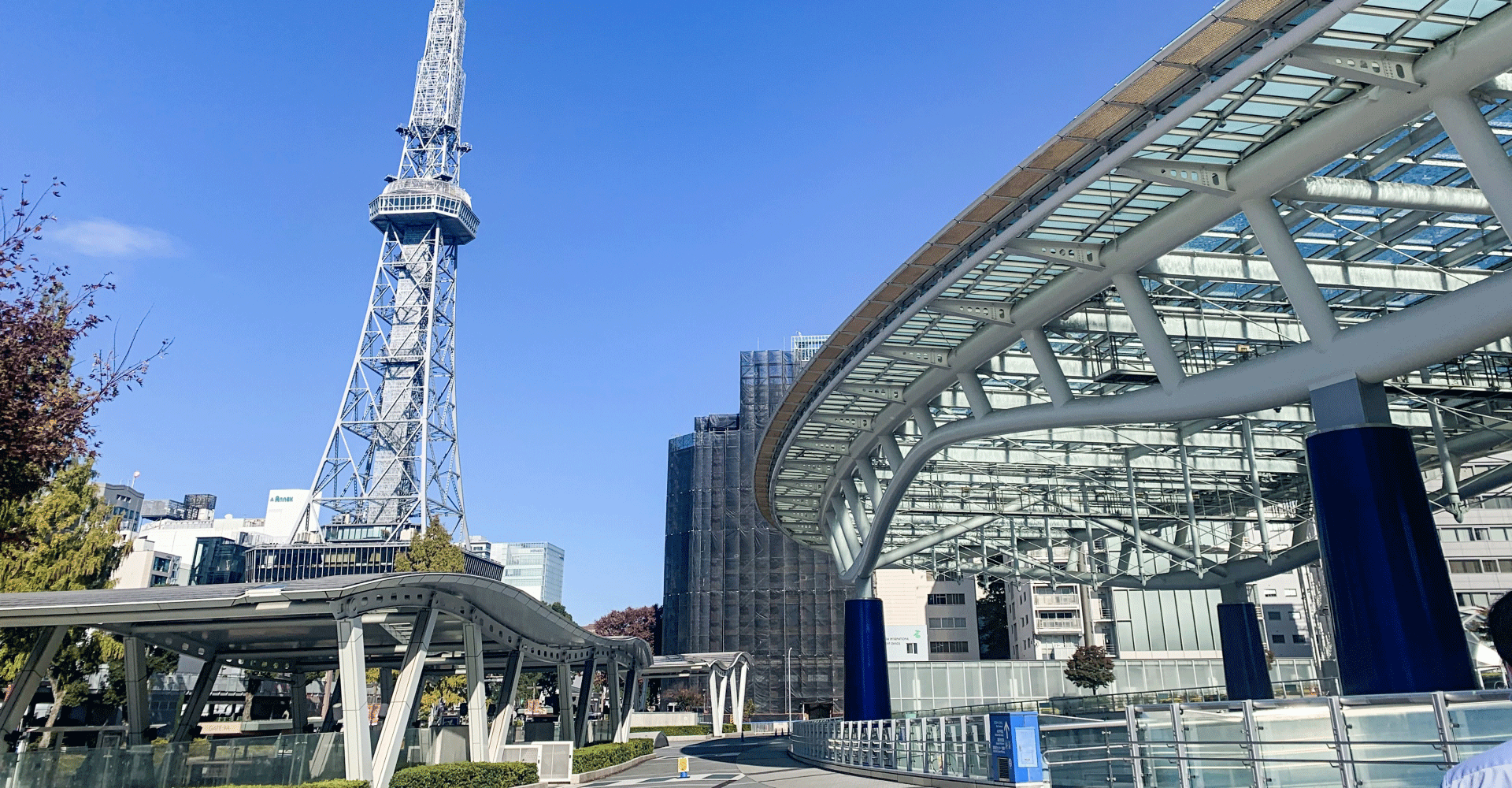 名古屋駅前の風景